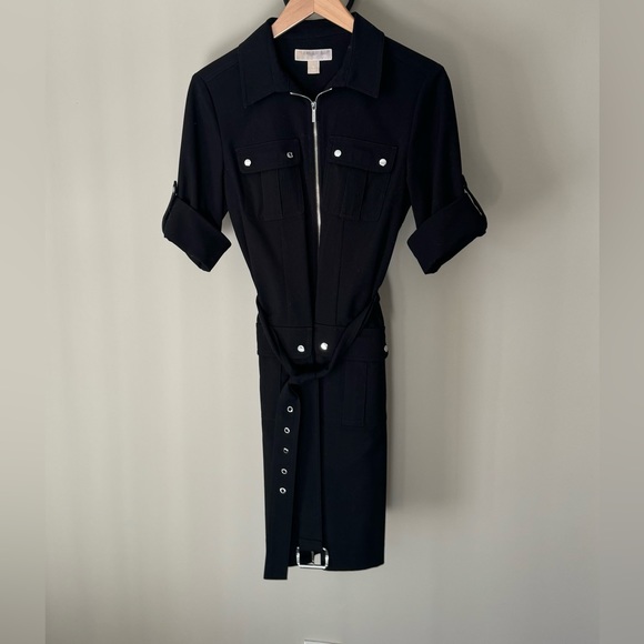 Michael Kors Belted Shirt Dress size M - Picture 5 of 14